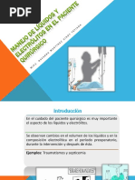 Liquidos y Electrolitos en El Paciente Quirurgico-cindy