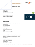 Lista de Ingredientes - Tortas ClÃ - Ssicas e ContemporÃ - Neas Com Carole Crema V2 PDF