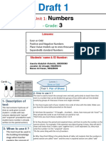 Assessment 3 Drafts 1 Numbers