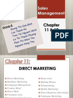 Direct Marketing Techniques for Sales Management