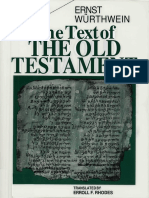 The Text of The Old Testament - Ernst Würthwein