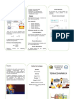 Tríptico de Termodinámica