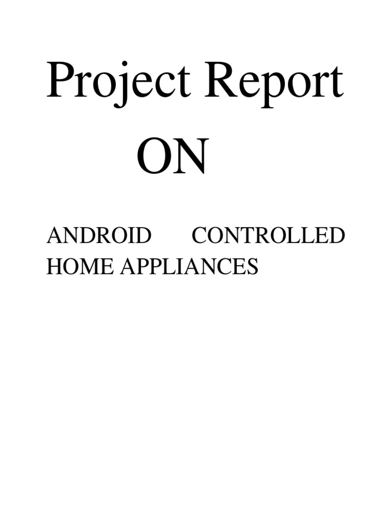 Android Controlled Home Appliances PDF Resistor Soldering