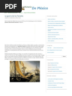 La guerra de los Pasteles | Historia de México