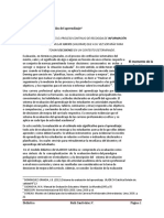 Evaluación del aprendizaje: un proceso continuo