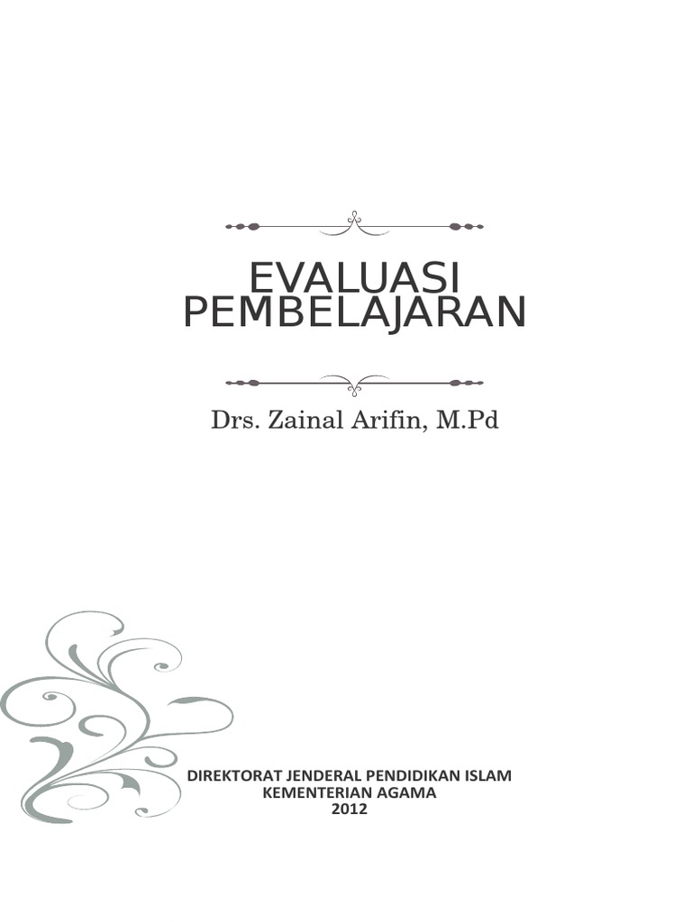 Buku EvaluasiPembelajarandoc