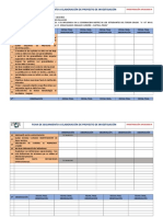 Ficha de Seguimiento A Ejecución de Proyecto