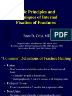 Basic Principles and Techniques of Internal Fixation of Fractures