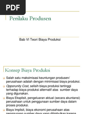 05 Biaya Produksi Ppt