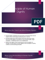The Principle of Human Dignity Rel Ed 6