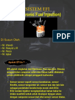 (Electronic Fuel Injection) : Sistem Efi