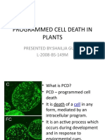 Programmed Cell Death in Plants: Presented By:Shailja Gupta L-2008-BS-149M