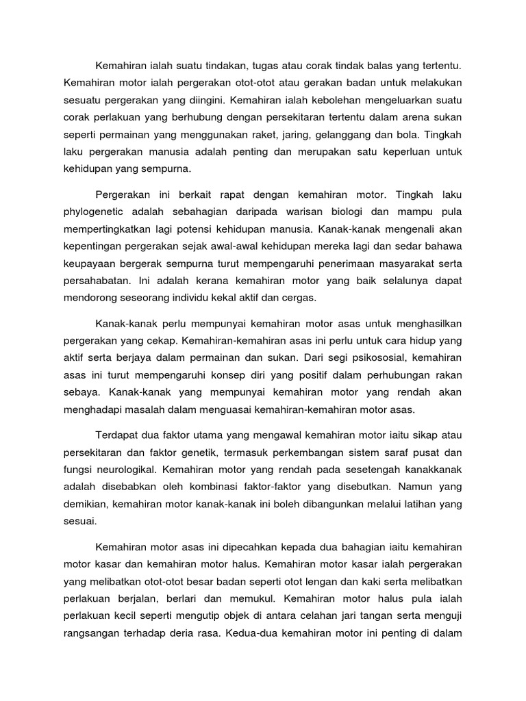 Assignment Motor 2 Pdf