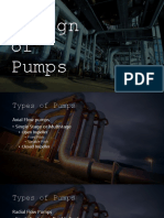 Design of Pumps