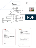 Name: Date: Crowwsord Puzzle Ottawa Travel Guide Your TASK: Test Your Vocabulary ! Fill in The Grid With Words From The Video