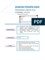 SPLDV Grafik Substitusi