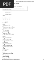 Cukup Tau Chords by Rizky Febian Tabs at Ultimate Guitar Archive