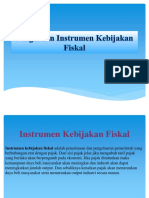 Instrumen Kebijakan Fiskal