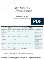 Tugas Mini Case Hiperbilirubinemia