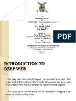 " DEEP WEB: Surfacing Hidden Values ": Seminar Report ON by
