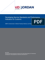 Developing Service Standards and Performance Measurement For Customs by USAID