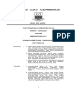 Perda Kab Bekasi No 02 Tahun 2008 Pemerintahan Desa