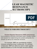 Nuclear Magnetic Resonance Spectroscopy