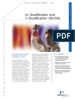 Installation Qualification and Operation Qualification (IQ/OQ)