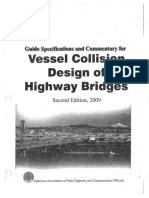 Guide Specification and Commentary For Vessel Collision Design of Highway Bridges V1 PDF