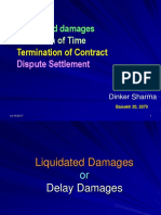LD-EOT-Termination of Contract - Dispute Settlement