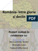 Prezentare Istorie Romania in Perioada Interbelica