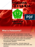 Penyuluhan Thalassemia