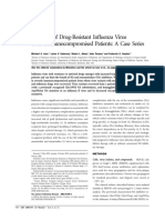 Recovery of Drug-Resistant Influenza Virus From Immunocompromised Patients: A Case Series