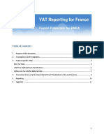 Vat Reporting For France Topical Essay