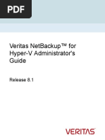 NetBackup81 AdminGuide Hyper-V