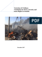 Protection of Civilians: Building The Foundation For Peace, Security and Human Rights in Somalia (UN Report - December 2017)