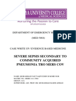 EBM Case Write Up - To Rule Out MERS COV