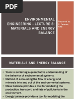 Environmental Engineering Lecture 3