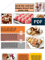 (New) Sejarah Dan Asal-Usul Hidangan Dessert Dan Pastry Italy