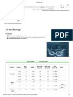 3G Data Package: Features