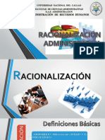 Racionalizacion Administrativa