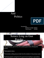 Sensex and Politics