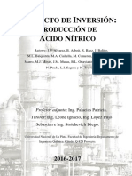 Producción ácido nítrico