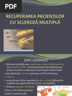 Recuperarea Pacientilor Cu Scleroza Multipla