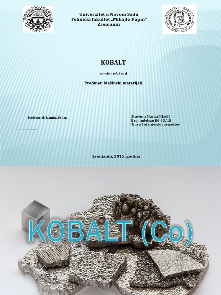 Kobalt | PDF