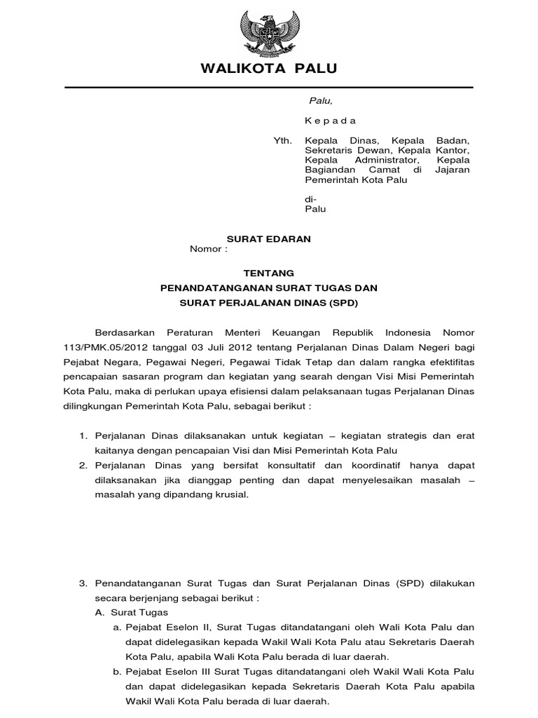 Contoh Surat Edaran Efisiensi Freebabycarseat