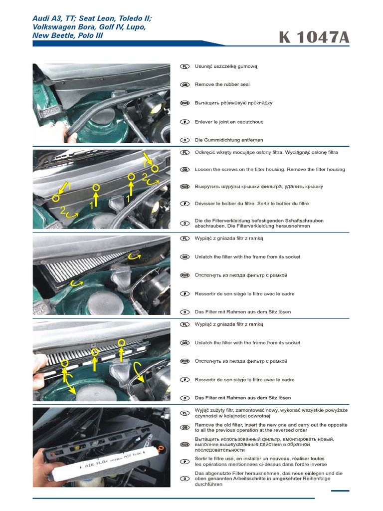 Wymiana Filtra Kabinowego PDF