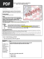 Guided Reading & Analysis: Reconstruction, 1863-1877 Chapter 15