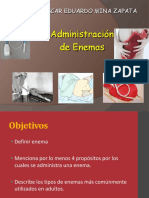 Administracion de Enemas