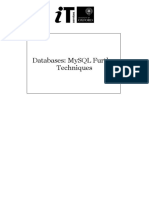 Course Book Databases TDDD MySQL Further Techniques